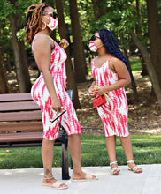 Load image into Gallery viewer, Bestfriend Mommy and Me Set (Red&amp;White)
