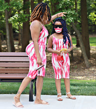 Load image into Gallery viewer, Bestfriend Mommy and Me Set (Red&amp;White)

