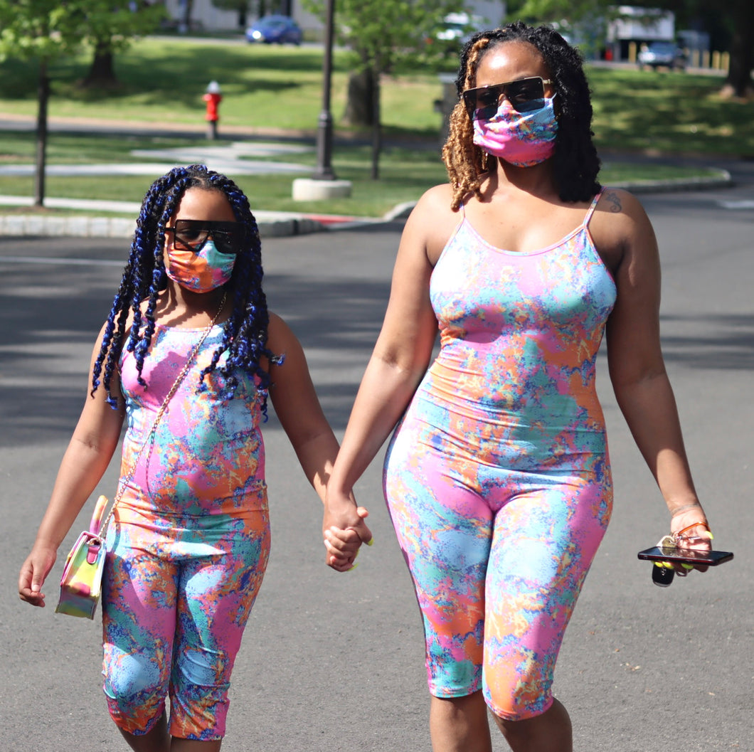 Bestfriend Mommy and Me Set (Pink&Blue)
