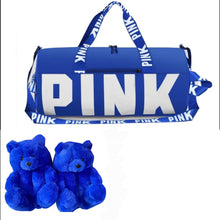 Load image into Gallery viewer, Teddy Slippers with Duffel/Travel Bag
